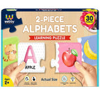 Webby Alphabets 2 Pieces Learning Pack Jigsaw Puzzle for Kids