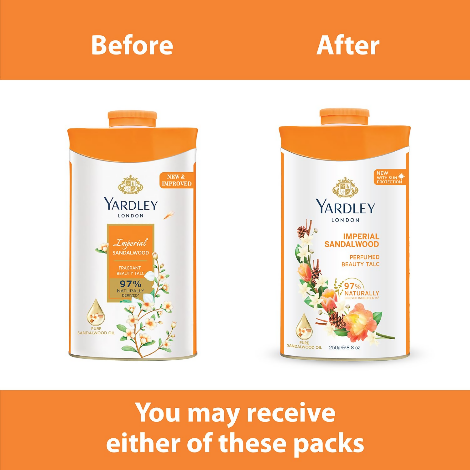 Yardley London Imperial Sandalwood Talc For Women