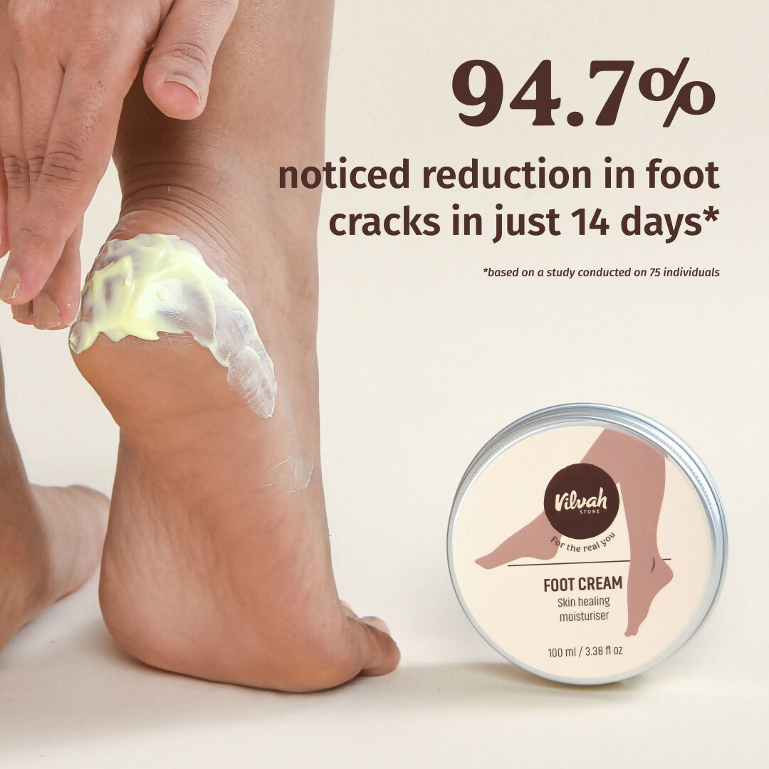 Vilvah Store Foot Cream (Treats Cracked Heels)