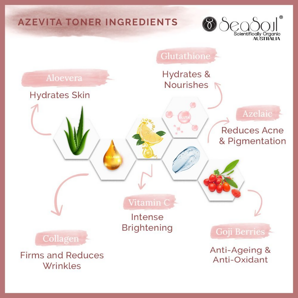 Seasoul Azevita brightining Face Toner