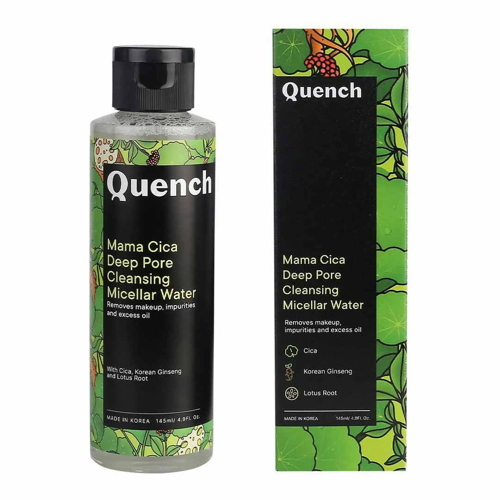 Quench Botanics Mama Cica Deep Pore Cleansing Micellar Water - Korean Skincare