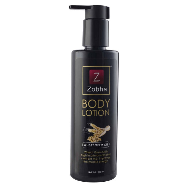 Zobha Body Lotion Wheat Germ Oil Hover Image