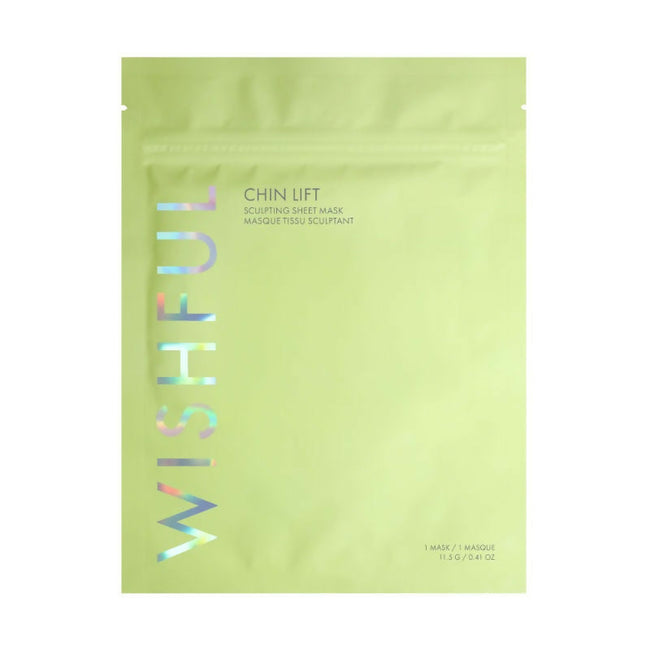 Wishful By Huda Beauty Chin Lift Sculpting Sheet Mask - Korean Skincare Hover Image