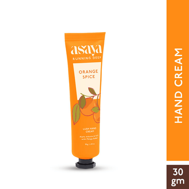 Asaya Orange Hand Cream Softens Dry, Rough Hands For Men & Women Main Image
