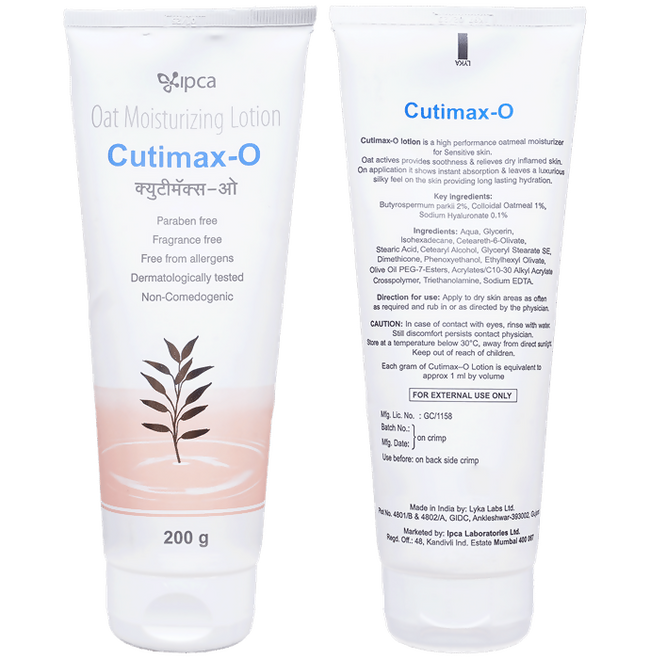 Cutimax-O Oat Moisturizing Lotion Main Image