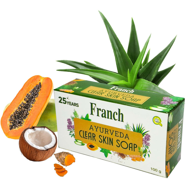 Franch Ayurveda Clear Skin Soap Main Image