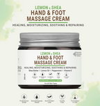 Volamena Organics Lemon & Shea Hand And Foot Whitening Massage Cream