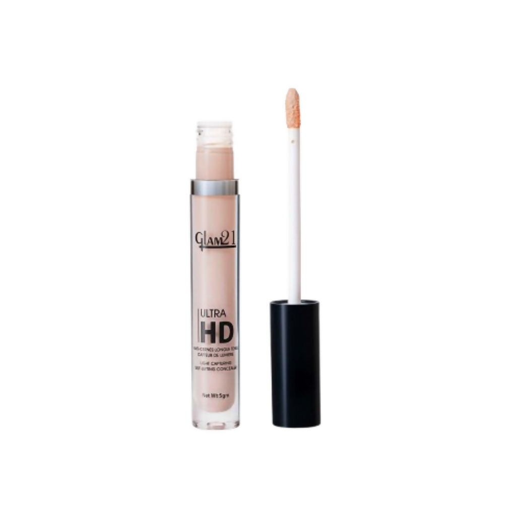 Glam21 Ultra HD Liquid Concealer for HD Finish - Medium Naturaly