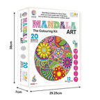 Sardar Ji Ki Dukan Ratna's Mandala Art.A Perfect Colouring Kit For All Ages (Multicolour)