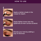 Lotus Make Up Proedit Eye Primer Infused Eyeshadow Palette - Glam Goddess