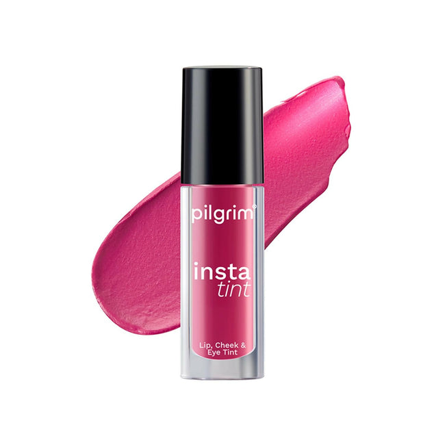 Pilgrim 3 In 1 Lip, Cheek And Eye Tint With Goodness Of Spanish - Pink Filter - 01 Hover Image