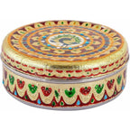 Handicraft Stainless Steel Multipurpose Storage Container , Steel Dry Fruit Box