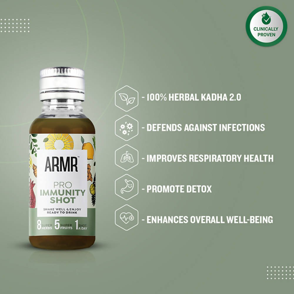 ARMR Pro Immunity Shot Lemon Ginger Flavour