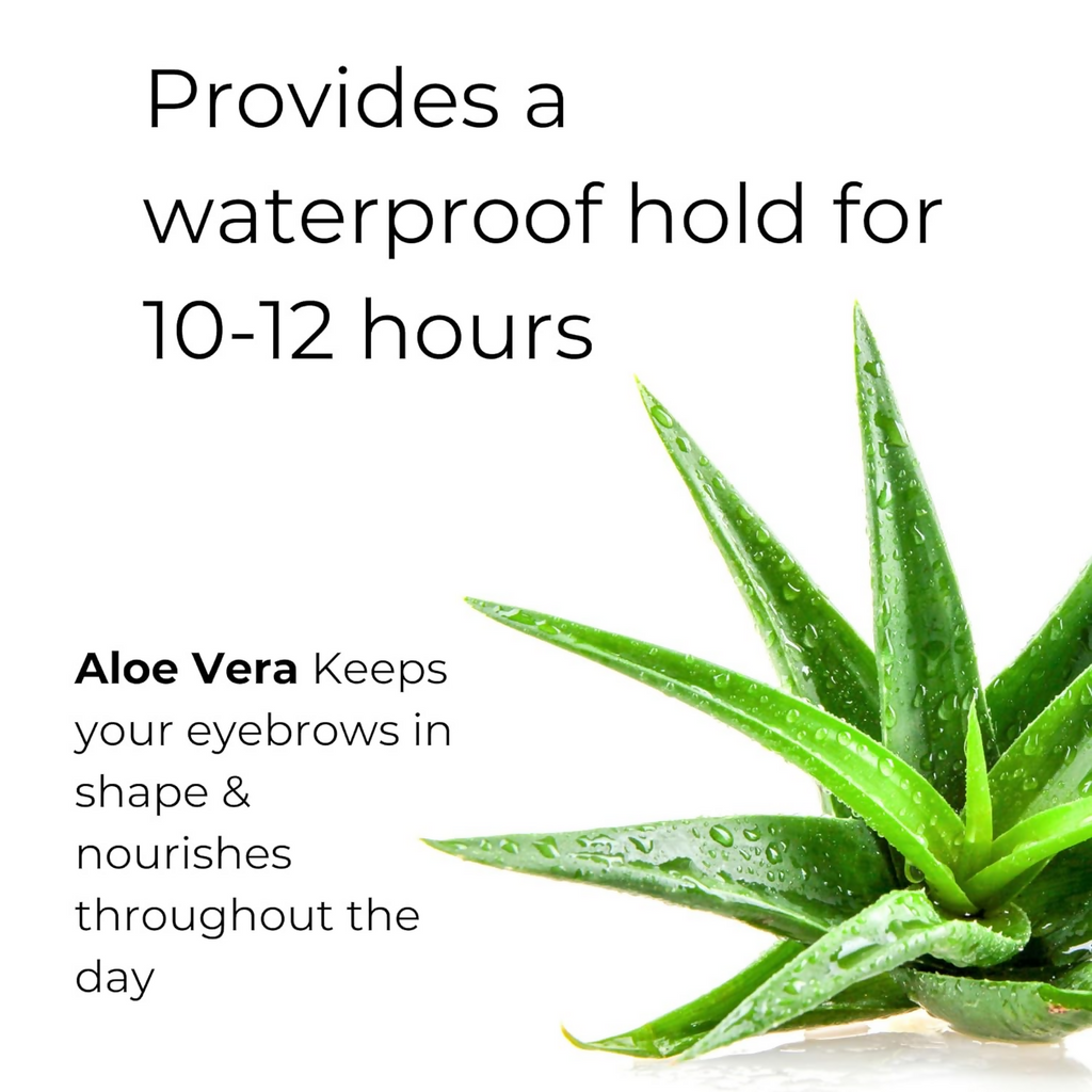 Noor Skincare Clear Eyebrow Gel With Brush