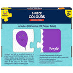 Webby Colors 2 Pieces Learning Pack Jigsaw Puzzle For Kids
