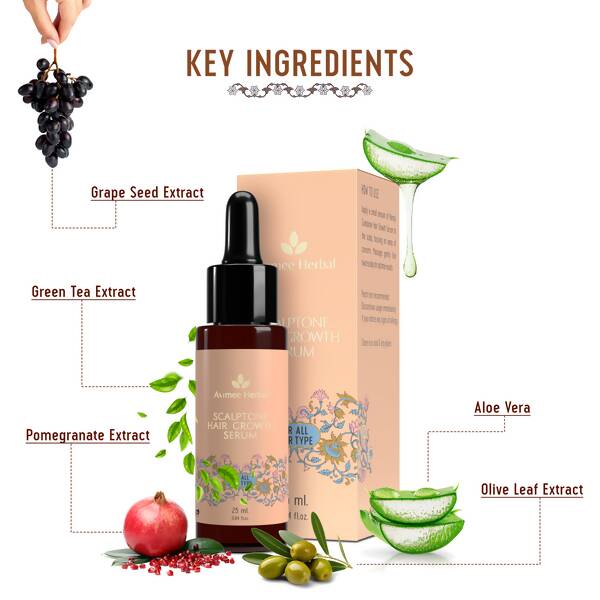 Avimee Herbal Scalptone Hair Growth Serum With Nansyl Main Image