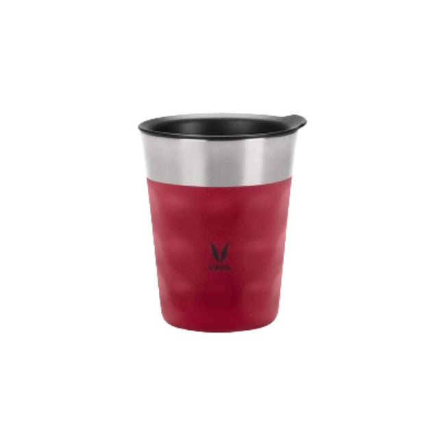 Vaya Popcup Insulated Coffee Mug Tumbler With Lid - 250 ml (Red) Hover Image