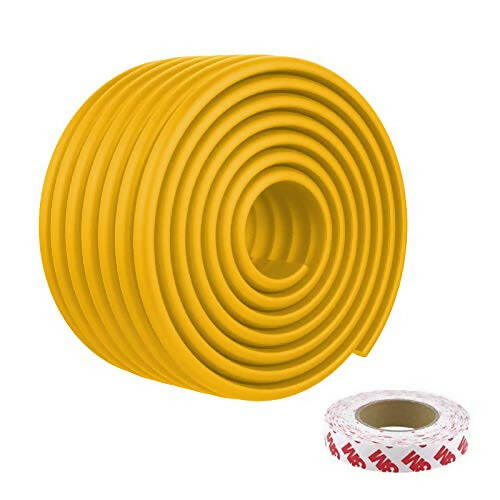 Safe-O-Kid Unique High Density- Prevents From Head Injury Multi-Functional 2 Meter Edge Guard - Yellow Hover Image