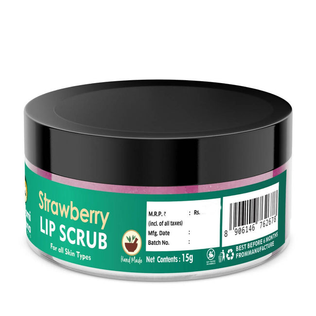 Lakshmi Krishna Naturals Strawberry Lip Scrub Main Image