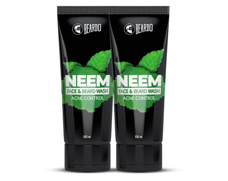 Beardo Neem Face Wash & Beard Wash Acne Control