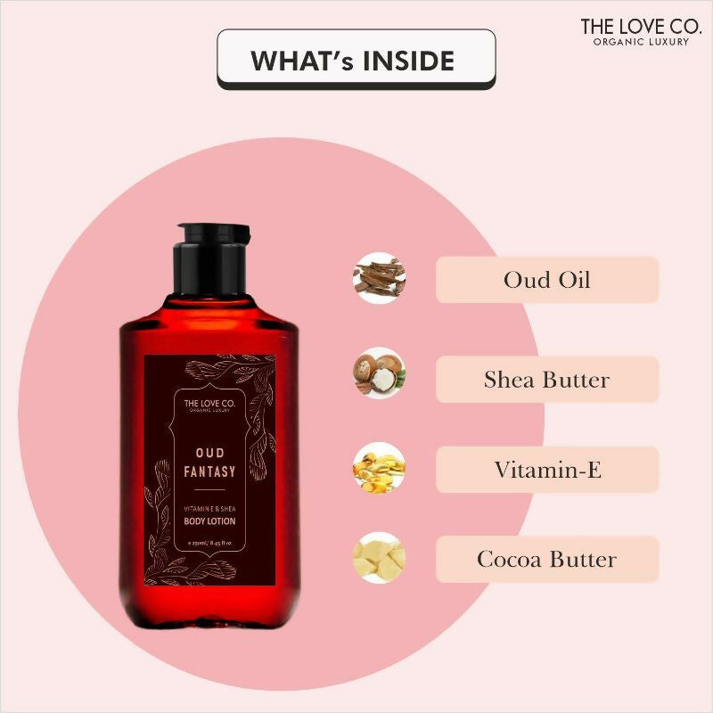 The Love Co. Oud Fantasy Body Lotion