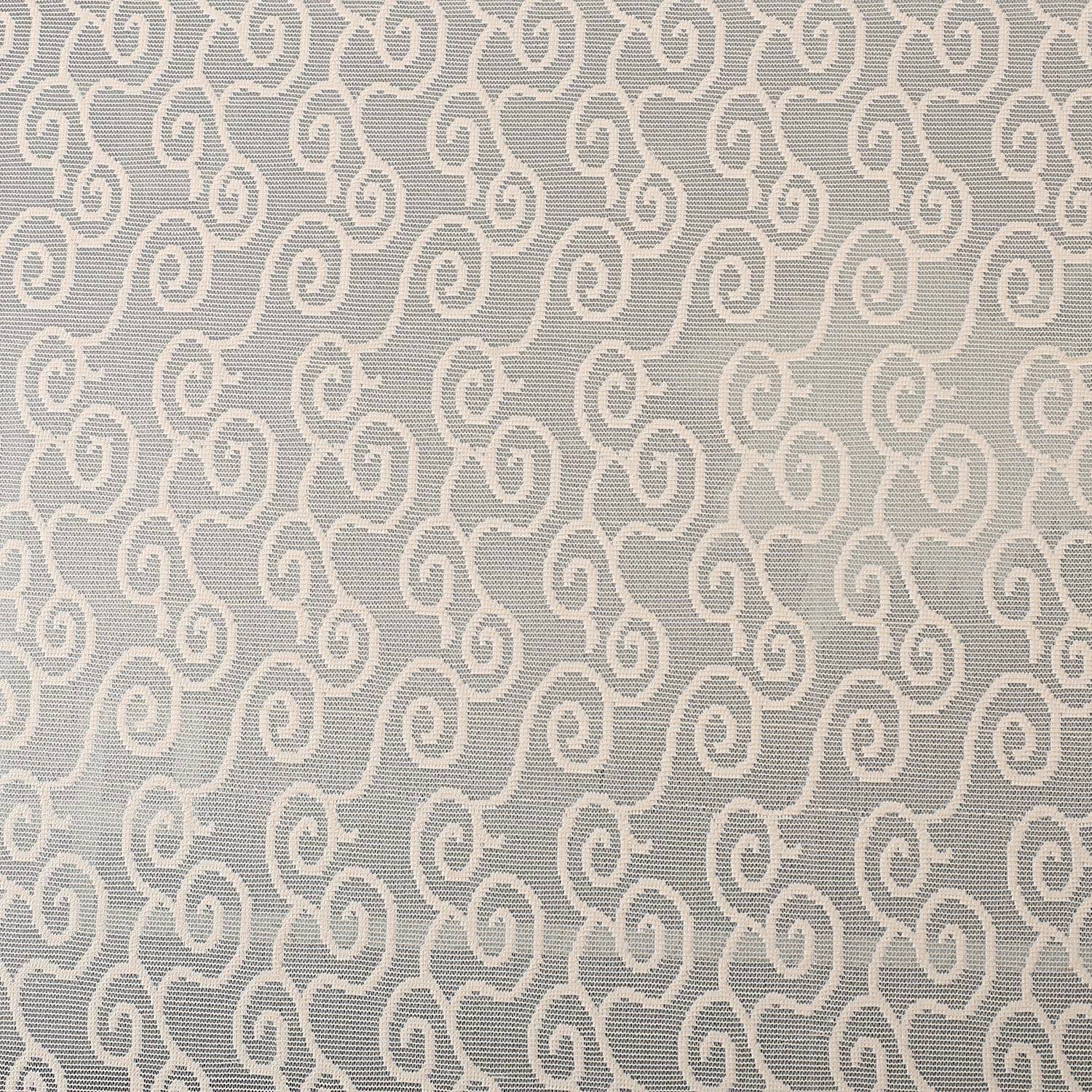 Kuber Industries 6 Seater Dining Table Cover - Cream