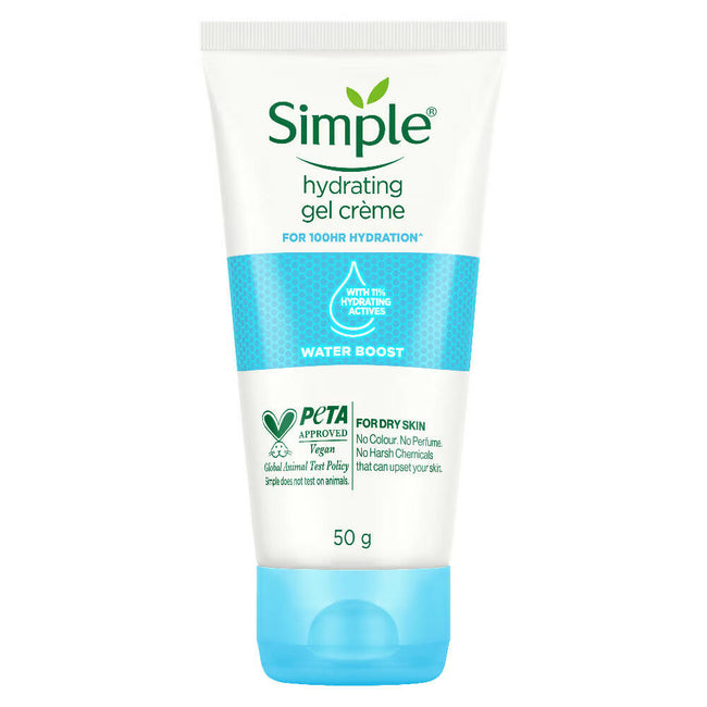 Simple Water Boost Hydrating Gel Creme for 100 HR Hydration Hover Image