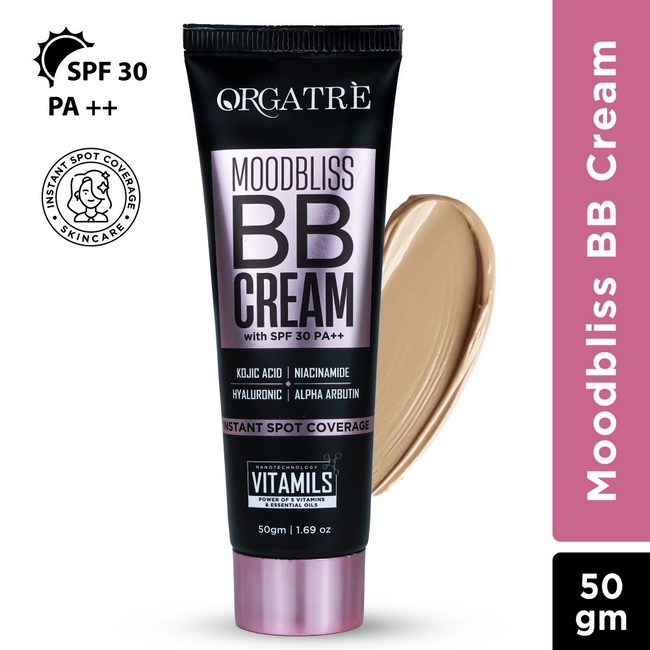 Orgatre Moodbliss BB Cream With SPF 30 PA++ - Dusk Brown-240 Main Image
