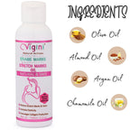 Vigini Natural Actives Stretch Marks Scars Removal Cream Oil