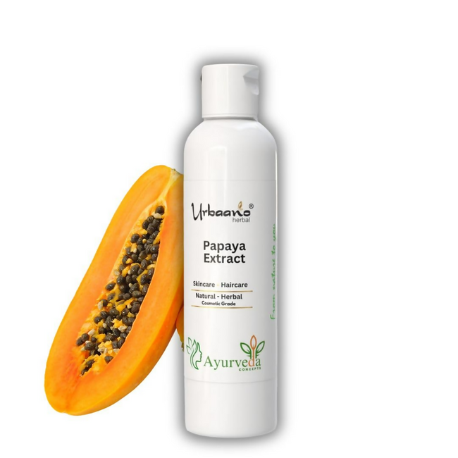 Urbaano Herbal Pure Papaya Extract Natural For DIY Skin Hair & Body Care Hover Image