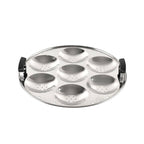 Cello Stainless Steel Induction Base Idli Cooker (Idly Maker) And Multi Kadhai With 6 Plates