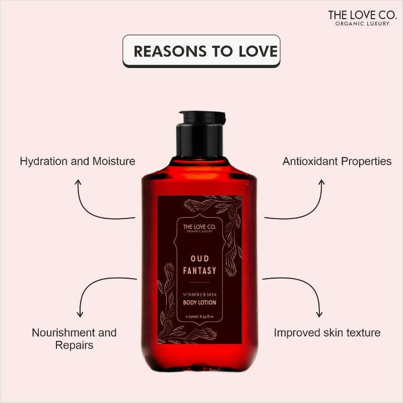 The Love Co. Oud Fantasy Body Lotion