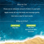 Aqualogica Clear+ Silky Body Lotion, Reduces Acne, Restores pH Level, For For Oily & Dry Skin