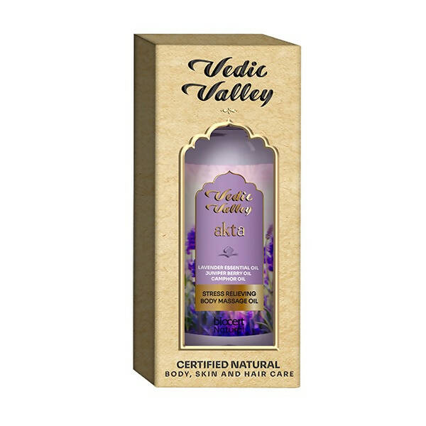 Vedic Valley Stress Relieving Lavender Body Massage Oil Main Image