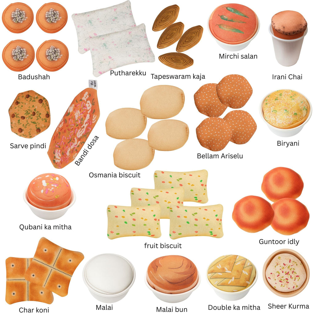 The Small Wonderland Pretend Play Hyderabadi Set