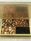 SK Mithaii | Assorted Rajasthani Elephant Design Dry Fruit Box | Almonds | Apricots | Figs | Black Resins |4 Partition