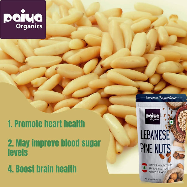 Paiya Organics Lebanese Pine Nuts Main Image