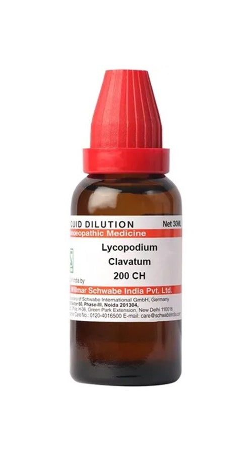 Dr. Willmar Schwabe India Lycopodium Clavatum Dilution Main Image