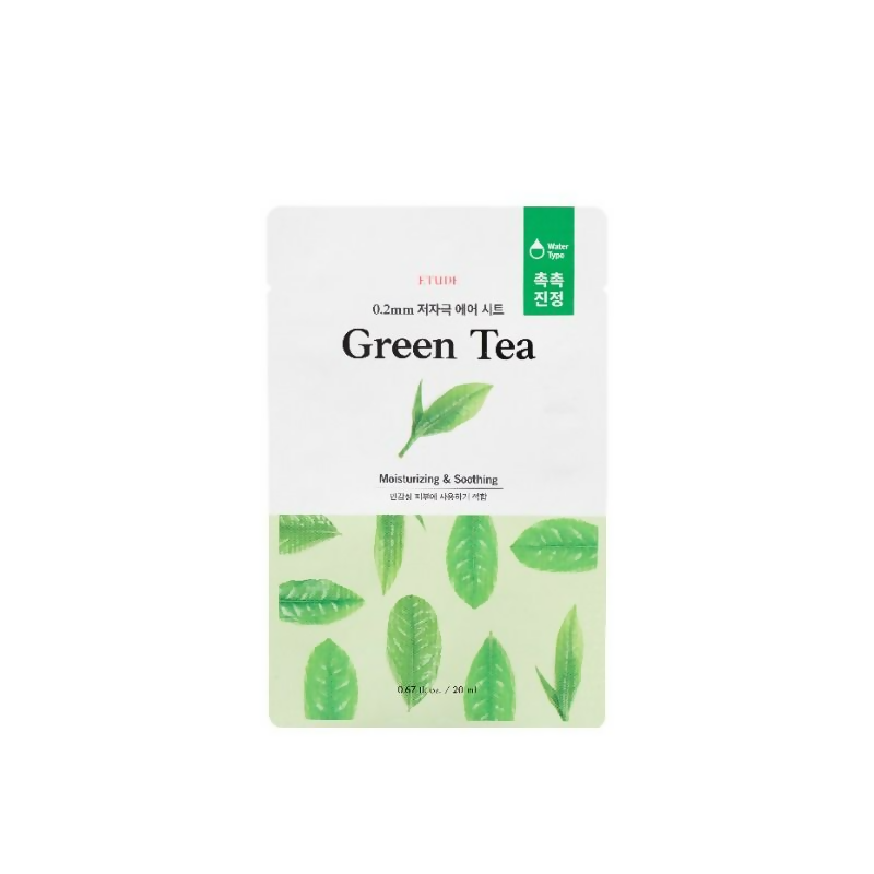 Etude House 0.2 Air Mask Green Tea - Moisturizing & Soothing