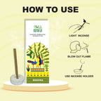 Shuddh Natural Ashwagandha & Turmeric Bambooless Incense Stick