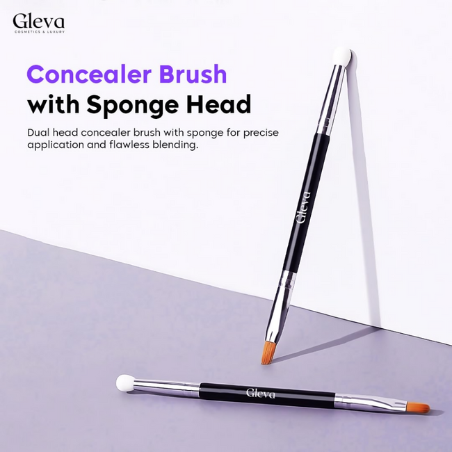 Gleva Concealer Brush Under Eye Mini Dual Main Image