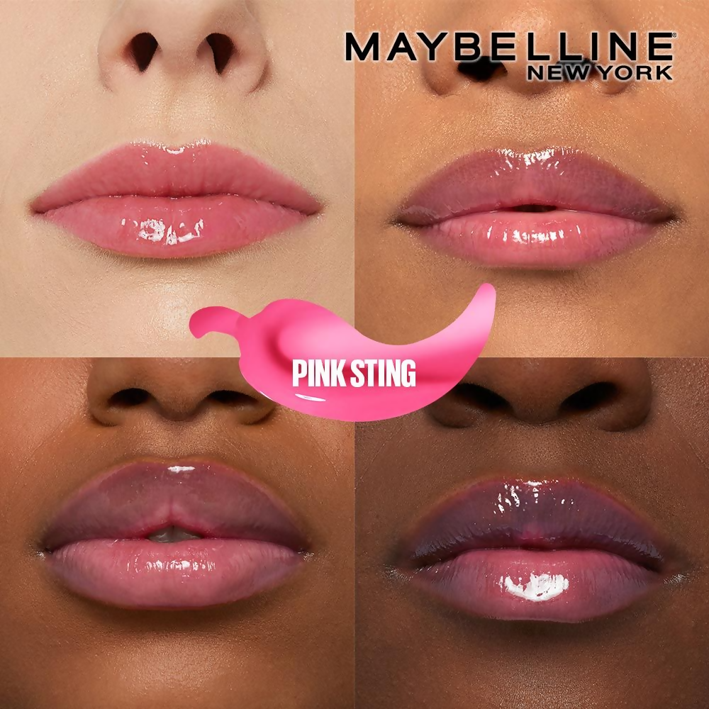 Maybelline New York Lifter Plump - Plumping Lip Gloss - Pink Sting