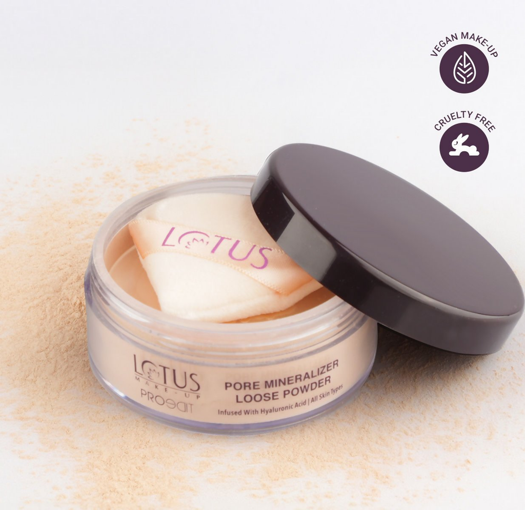 Lotus Make Up Proedit Pore Mineralize Loose Powder - 02 Latte