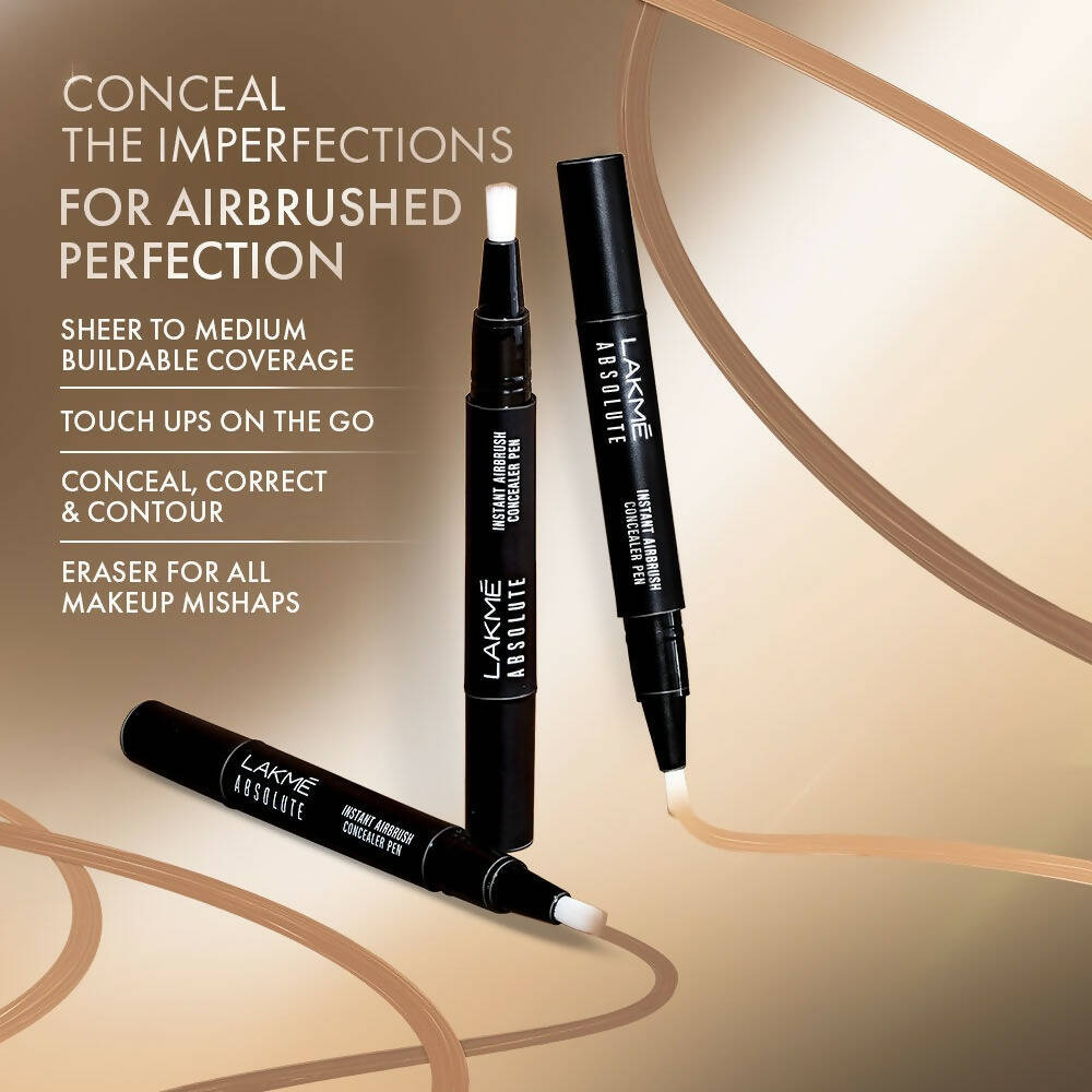 Lakme Absolute Instant Airbrush Concealer Pen - Ivory