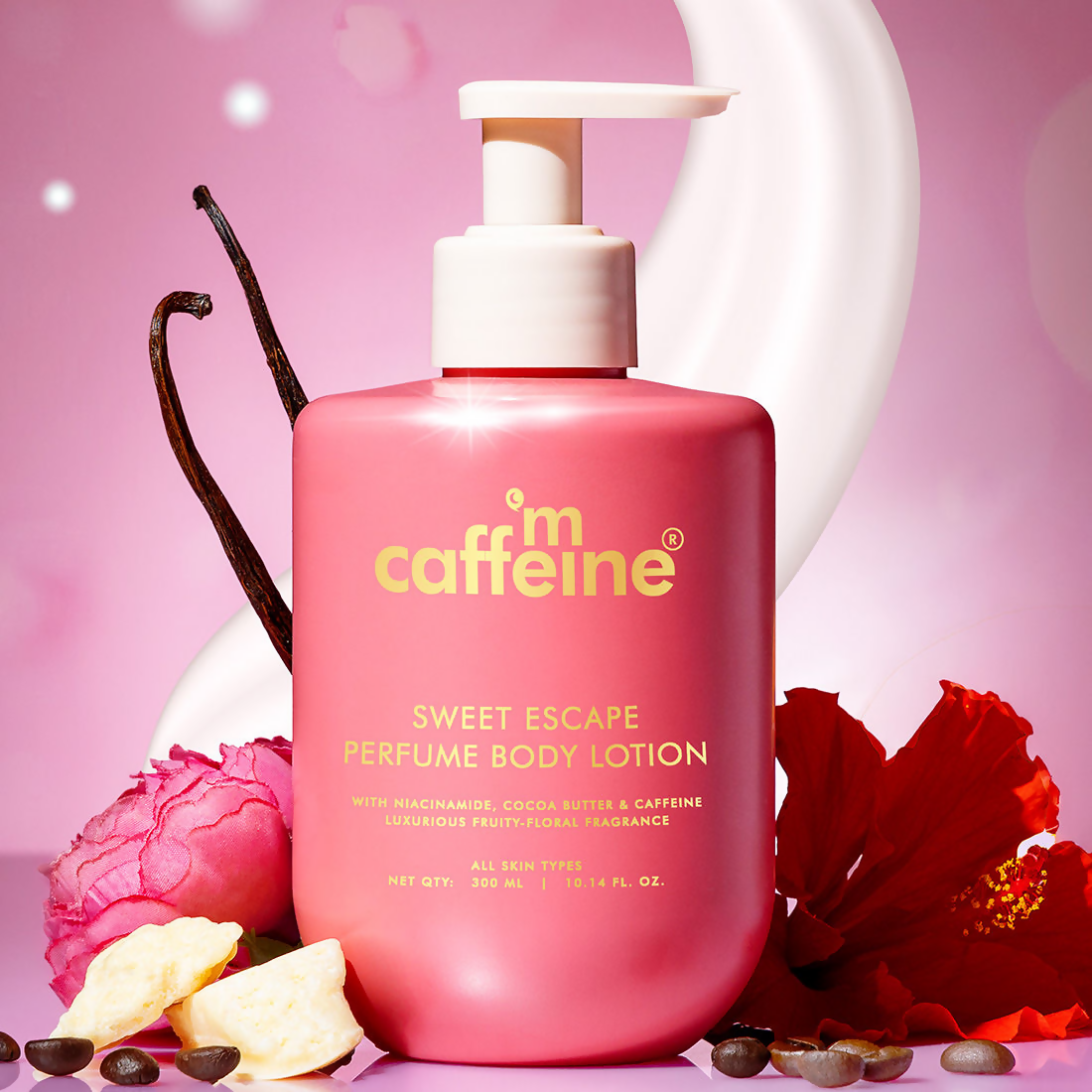 mCaffeine Sweet Escape Perfume Body Lotion