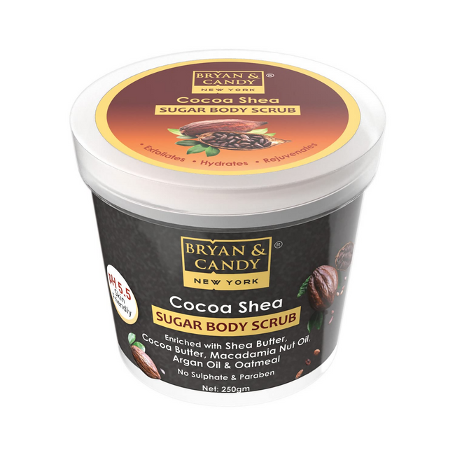 Bryan & Candy Cocoa Shea Sugar Body Scrub Hover Image