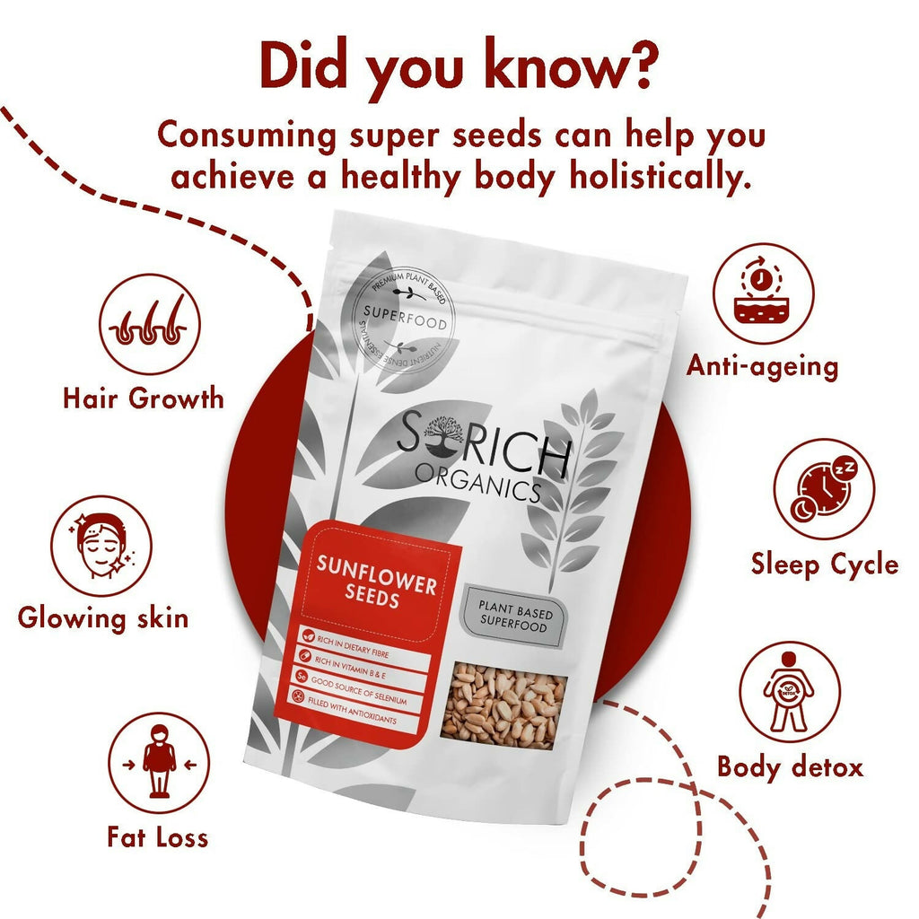 Sorich Organics Raw USDA Organic Sunflower Seeds