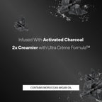 Bombay Shaving Company Charcoal Shaving Foam with Moroccan Argan Oil