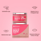 Swiss Beauty Lip Perfect Duo Balm & Scrub - Beetroot