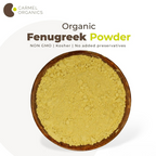 Carmel Organics Fenugreek Seed/Methi Seeds Powder